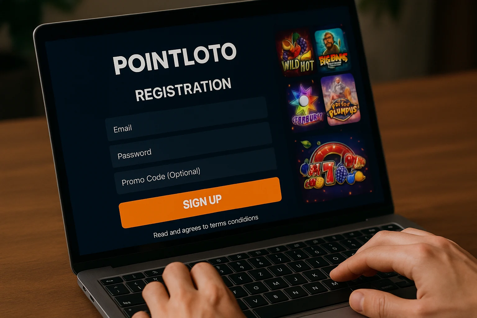 Pointloto вхід
